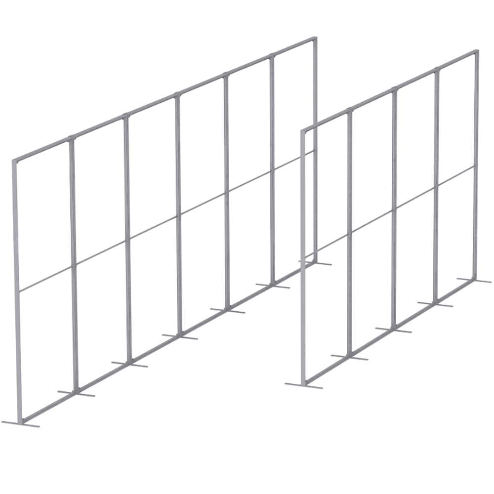 QSEG Queue Straight — Single / Printed with 28in Clear Window
